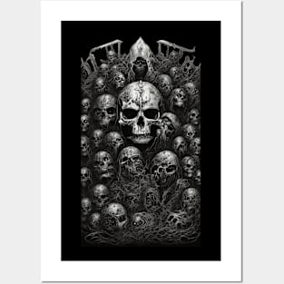 Skulls Group Posters and Art